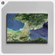 アートパネル-The Isthmus of Corinth
 - 上空からの地球 Canvas.