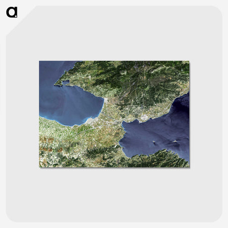 2-25_Earth-from-Above_postcard