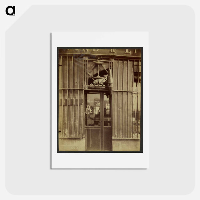 アートポストカード-Shop Sign, quai de Béthune
 - ウジェーヌ アジェ Postcard.