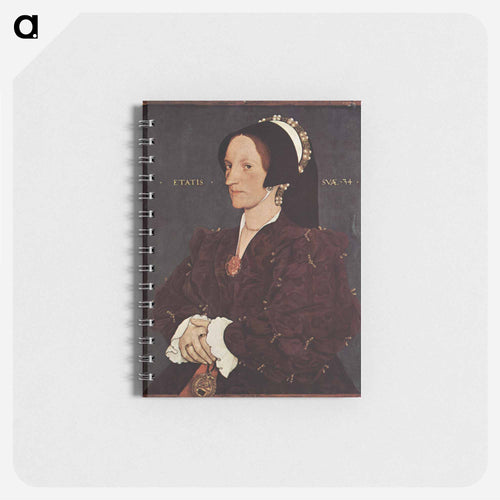 Portrait of Margaret Wyatt, Lady Lee - ハンス ホルバイン Memo.