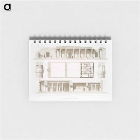 アートメモ帳-Menephtehum Temple
 - エジプト美術史 Memo.