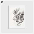 アートポストカード-Studies for "Judgment" by John Singer Sargent - ジョン シンガー サージェント Postcard.