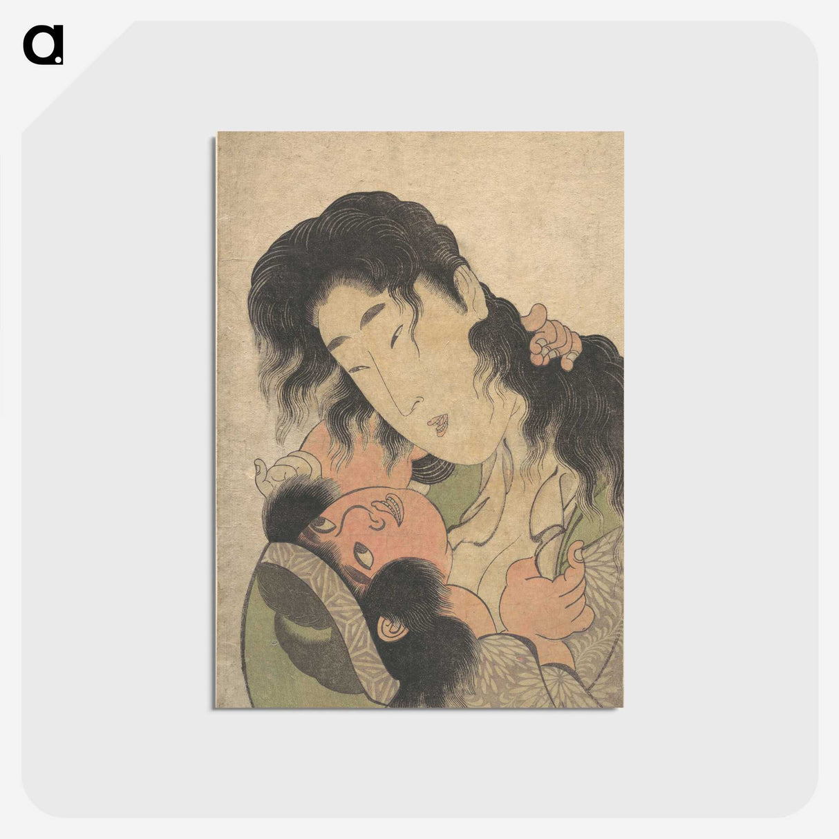 2-25_Kitagawa-Utamaro_postcard
