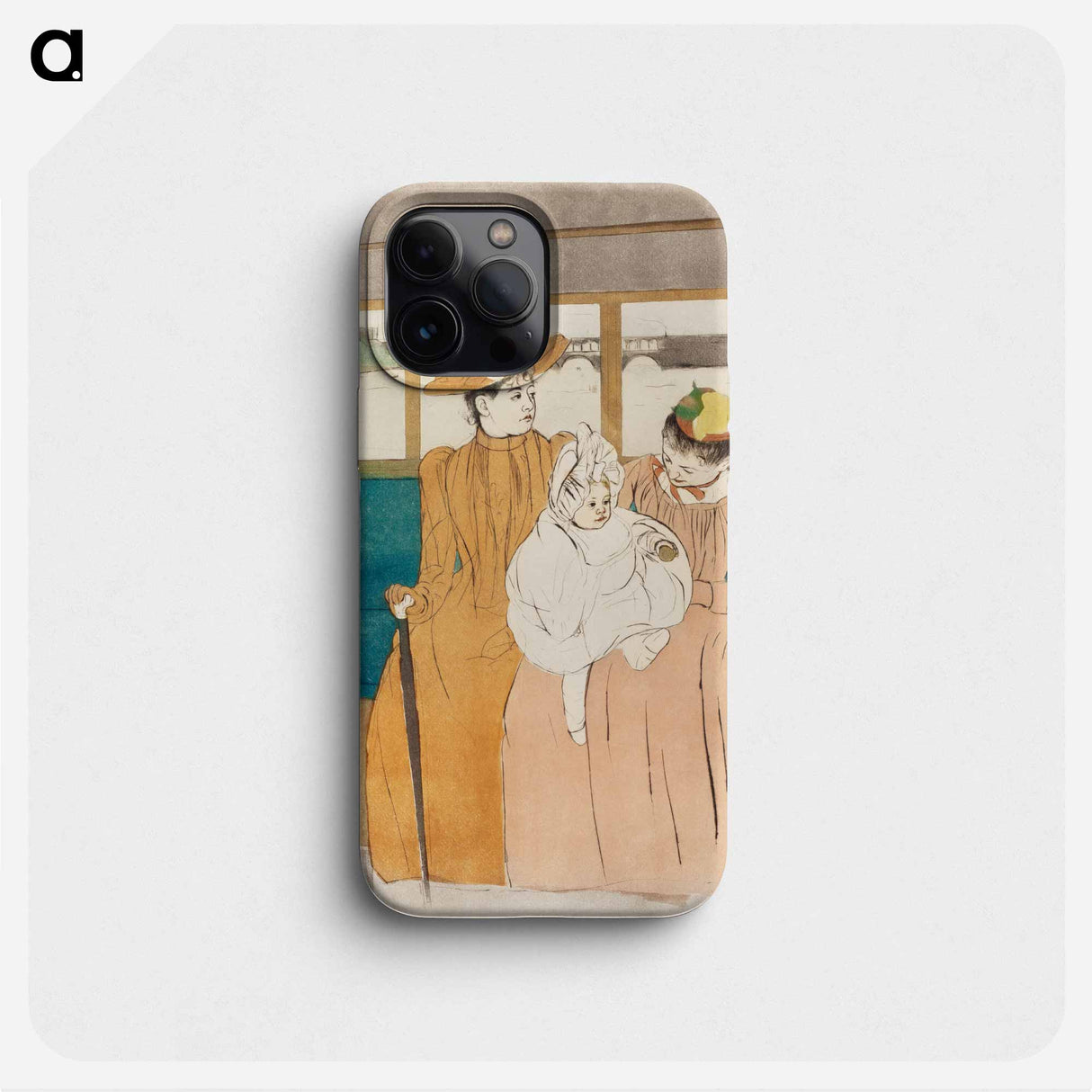 In the Omnibus - メアリー カサット Phone Case.