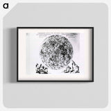 アートポスター-Observation Exacte Des Macules Du Disque De La Lune
 - 国立医学図書館 Poster.