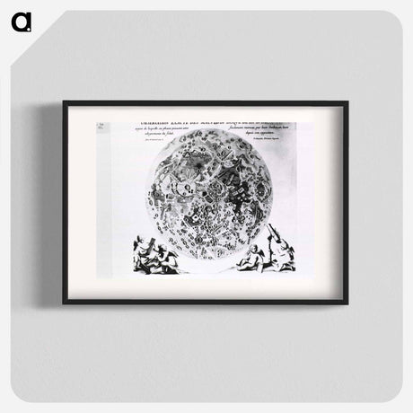 アートポスター-Observation Exacte Des Macules Du Disque De La Lune
 - 国立医学図書館 Poster.