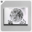 アートパネル-Observation Exacte Des Macules Du Disque De La Lune
 - 国立医学図書館 Canvas.