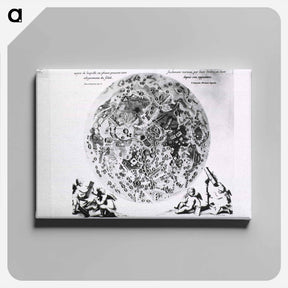 アートパネル-Observation Exacte Des Macules Du Disque De La Lune
 - 国立医学図書館 Canvas.