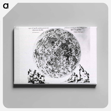 アートパネル-Observation Exacte Des Macules Du Disque De La Lune
 - 国立医学図書館 Canvas.