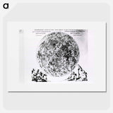 アートポスター-Observation Exacte Des Macules Du Disque De La Lune
 - 国立医学図書館 Poster.