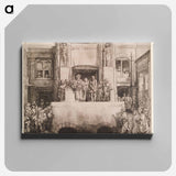 Bound Standing Christ - Rembrandt van Rijn Canvas.