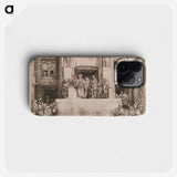 Bound Standing Christ - レンブラント ファン レイン Phone Case.