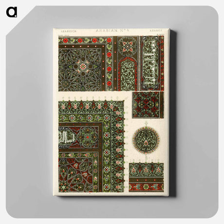 アートパネル-Nineteenth-Century Ornament
 - 装飾の文法 Canvas.
