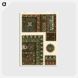 アートポストカード-Nineteenth-Century Ornament
 - 装飾の文法 Postcard.