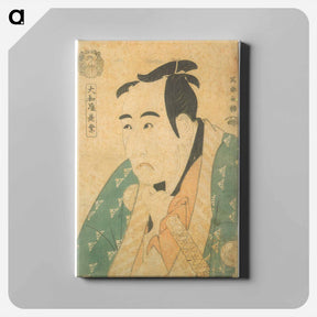 アートパネル-Bandō Mitsugorō II as the manservant Kugahei - 東洲斎 写楽 Canvas.