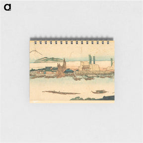 アートメモ帳-Sumida River Scene - 歌川 国芳 Memo.