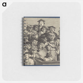 アートメモ帳-Scholars at a Lecture - ウィリアム ホガース Memo.