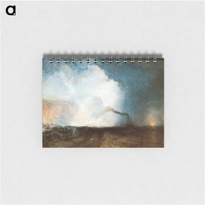 アートメモ帳-Staffa, Fingal's Cave - ウィリアム ターナー Memo.
