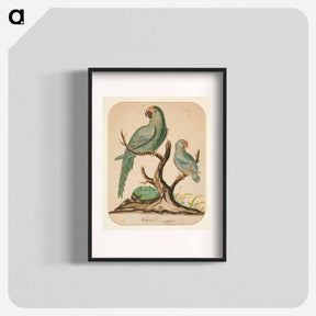 アートポスター-Two Parrots on a Barren Tree
 - イェール大学アートギャラリー Poster.