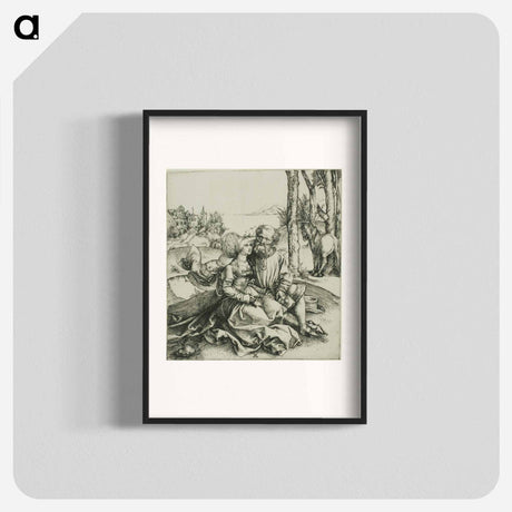 アートポスター-The Ill-Assorted Couple - アルブレヒト デューラー Poster.