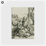 アートポストカード-The Ill-Assorted Couple - アルブレヒト デューラー Postcard.