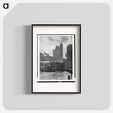 The city of ambition - アルフレッド スティーグリッツ Poster.