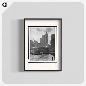 アートポスター-The city of ambition - アルフレッド スティーグリッツ Poster.