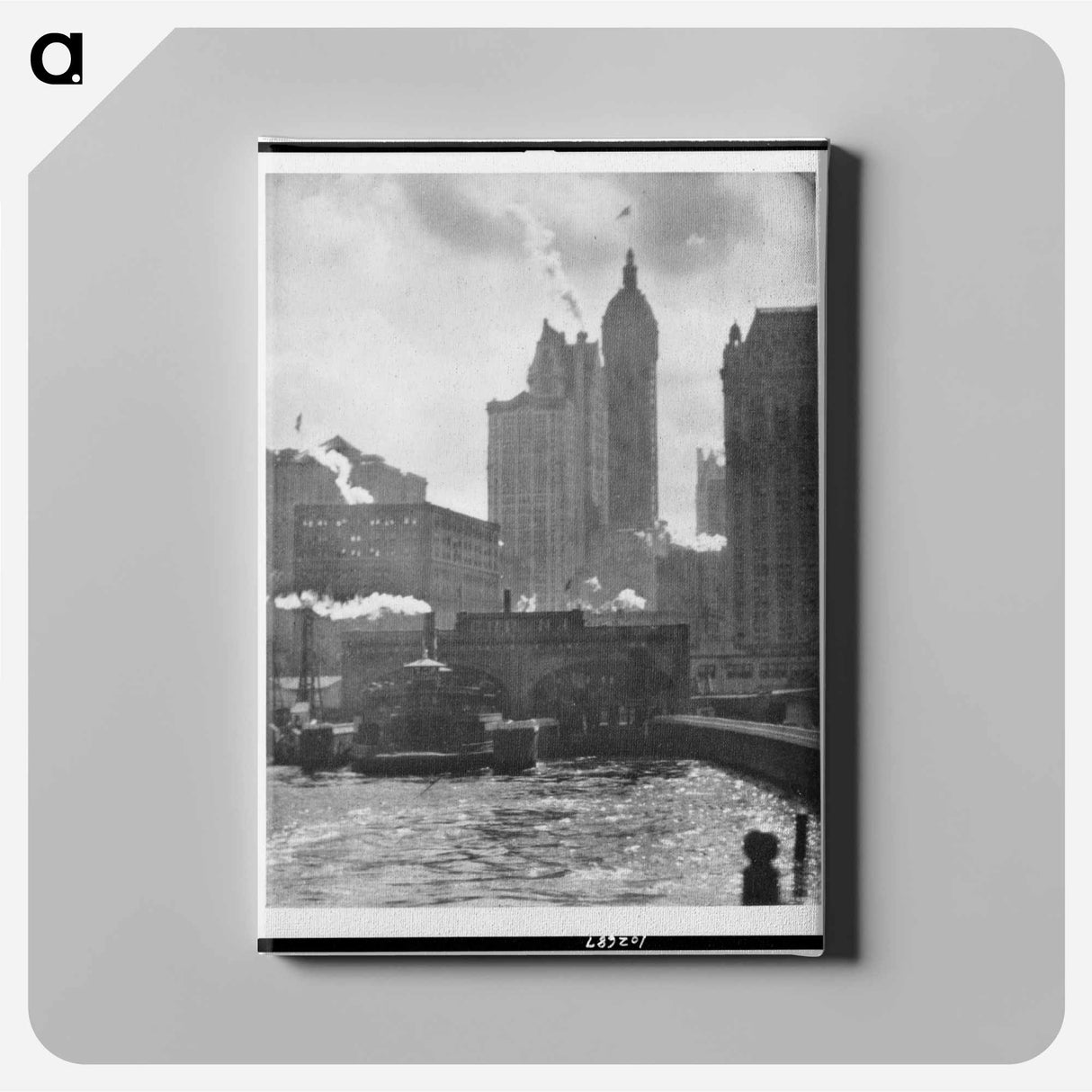 The city of ambition - アルフレッド スティーグリッツ Canvas.