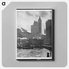 アートパネル-The city of ambition - アルフレッド スティーグリッツ Canvas.