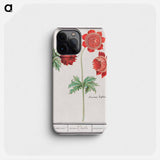 Peony and Anemone - アンセルムス ボエティウス デ ブート Phone Case.