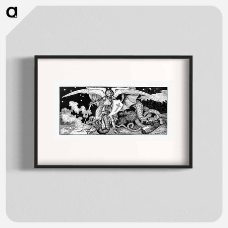 アートポスター-Archangel from Ripon Millenary
 - 大英図書館 Poster.