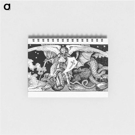 アートメモ帳-Archangel from Ripon Millenary
 - 大英図書館 Memo.