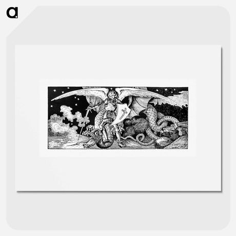 アートポスター-Archangel from Ripon Millenary
 - 大英図書館 Poster.