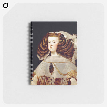Portrait of Mariana of Austria, Queen of Spain - ディエゴ ベラスケス Memo.