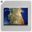 アートパネル-Southern Italy from Space
 - 上空からの地球 Canvas.