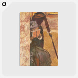 アートポストカード-Mary Cassatt at the Louvre: The Paintings Gallery - エドガー ドガ Postcard.