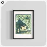 アートポスター-The Fat Whore - エドヴァルド ムンク Poster.