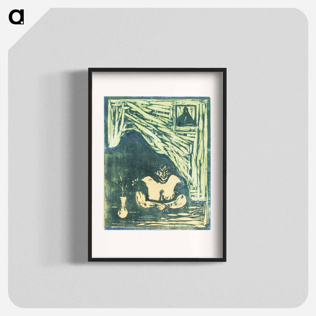 アートポスター-The Fat Whore - エドヴァルド ムンク Poster.