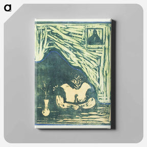 アートパネル-The Fat Whore - エドヴァルド ムンク Canvas.