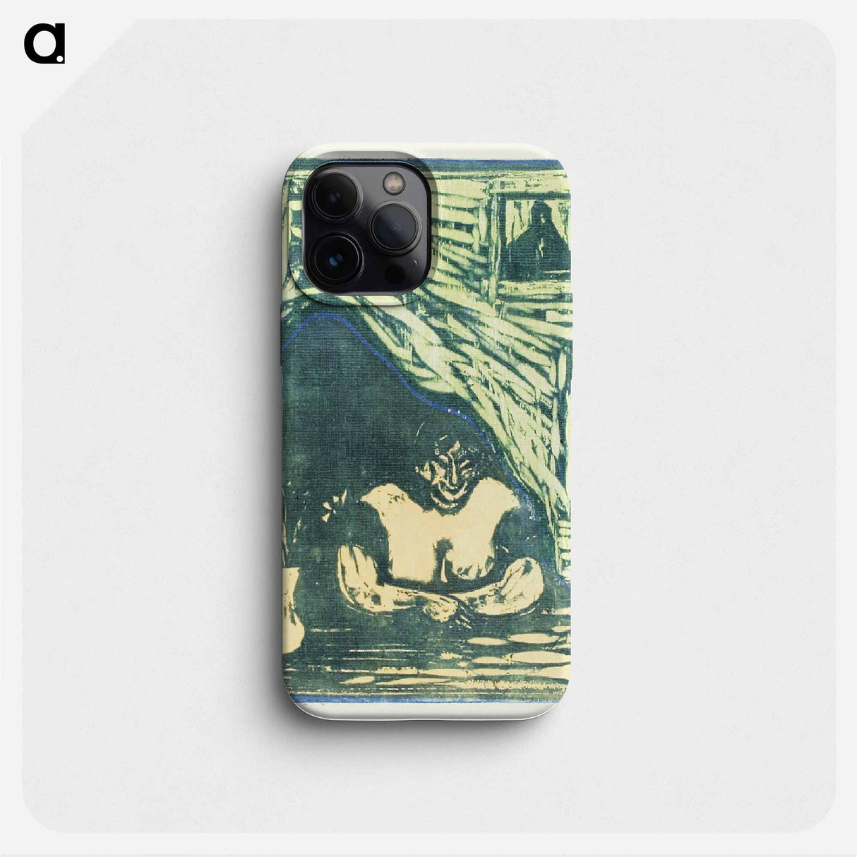 The Fat Whore - Edvard Munch Phone Case.