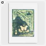 アートポスター-The Fat Whore - エドヴァルド ムンク Poster.