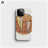 Flower of God - エドワード バーン ジョーンズ Phone Case.