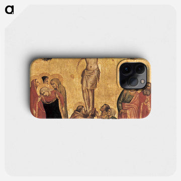 The Crucifixion - ジョット ディ ボンドーネ Phone Case.