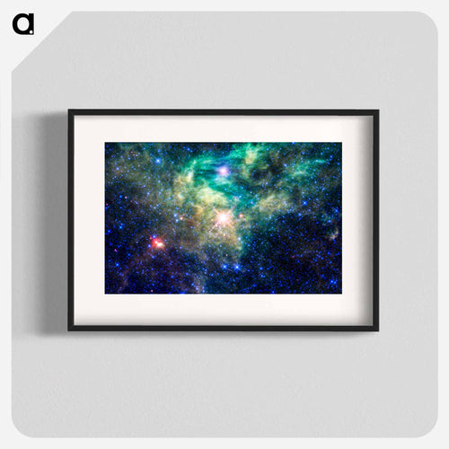 Camelopardalis Star Cluster
 - ハッブル画像 Poster.