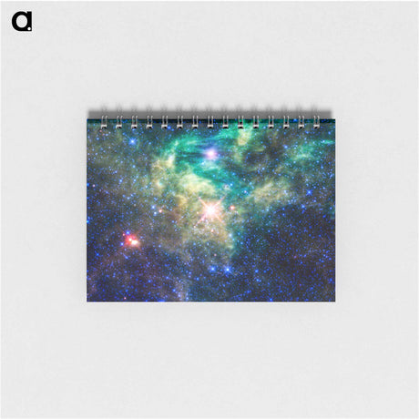 アートメモ帳-Camelopardalis Star Cluster
 - ハッブル画像 Memo.