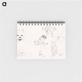 Dogs and cats sketches - ユリー デ フラーハ Memo.