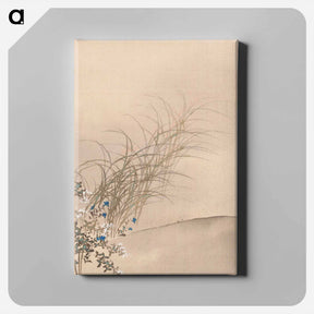 アートパネル-Pounding Cloth under the Moon - 神坂 雪佳 Canvas.