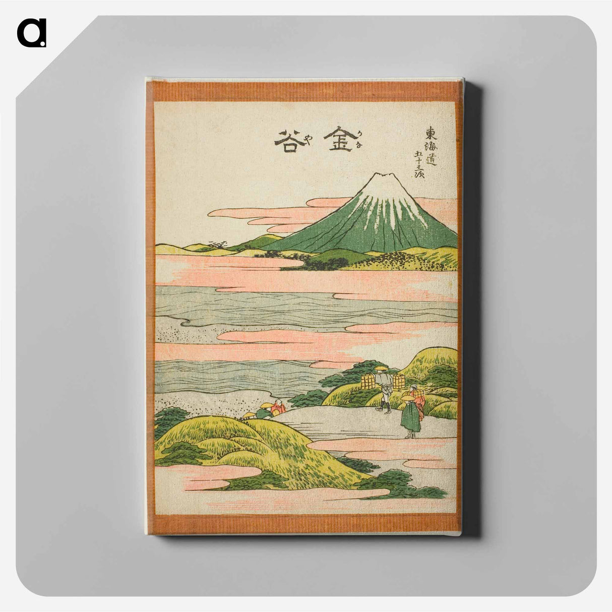 Hokusai's Thirty-six Views of Mount Fuji - Katsushika Hokusai Canvas.