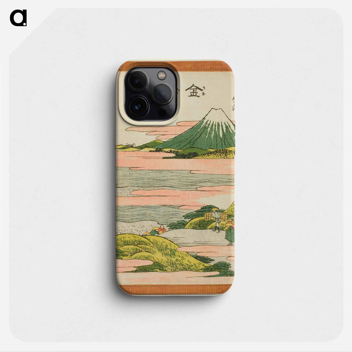 Hokusai's Thirty-six Views of Mount Fuji - Katsushika Hokusai Phone Case.