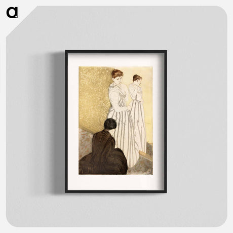 アートポスター-The Fitting - メアリー カサット Poster.